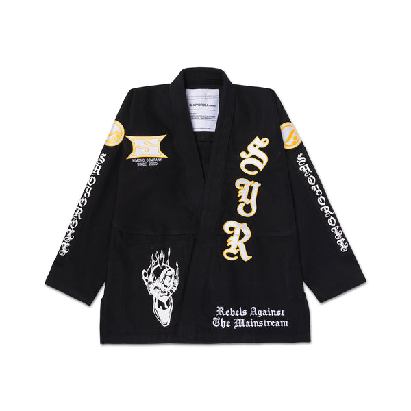Wiz Flame Kimono (Black)